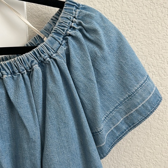 AG Adriano Goldschmied denim top - can be worn off the shoulder - Picture 5 of 9